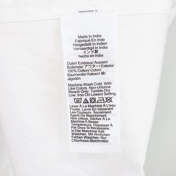 J.Crew Delilah Dress Cotton Poplin White Size XS Tall NWT - Picture 11 of 11